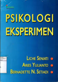 Image of Psikologi Eksperimen